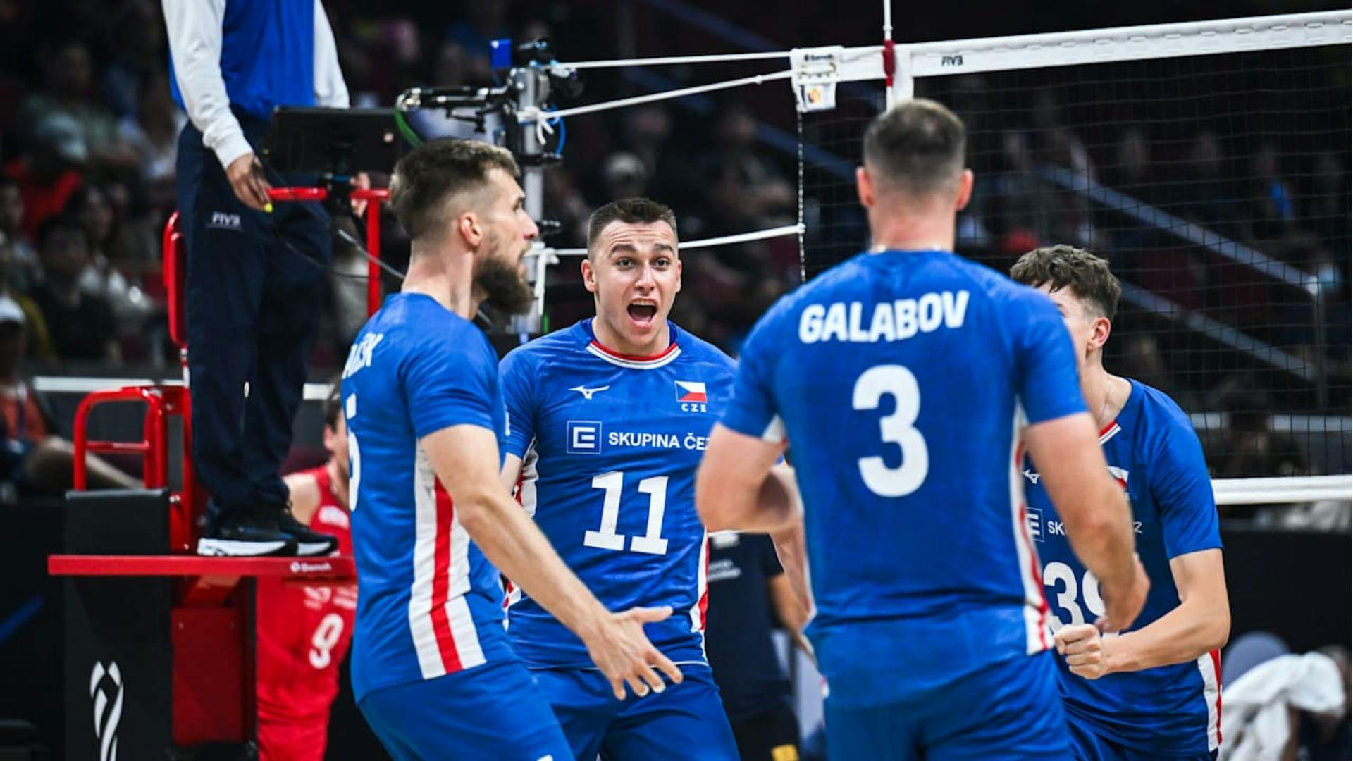 Czech Republic dominates Serbia for first win in FIVB Men’s World Championship